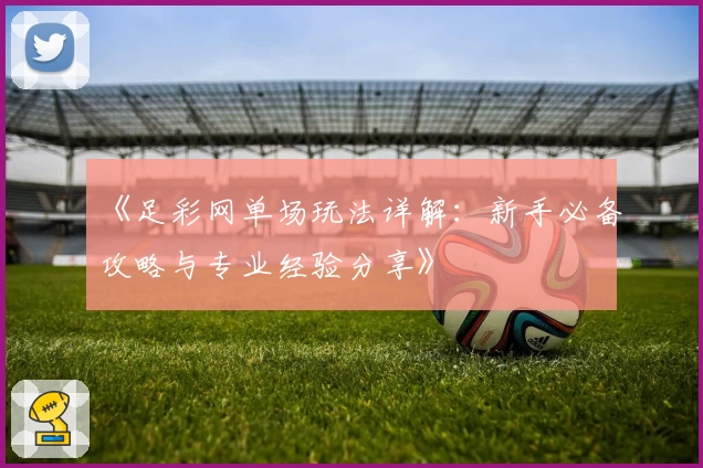 《足彩网单场玩法详解:新手必备攻略与专业经验分享》
