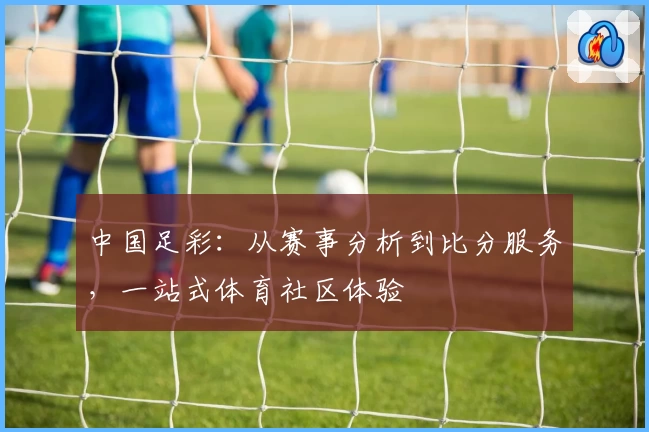 中国足彩:从赛事分析到比分服务,一站式体育社区体验